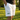 Sober Shamrock Embroidered Fleece Shorts | Men's - White Men's Fleece Shorts - Sobervation