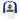 Sober Squad 3/4 Sleeve Raglan Shirt - Skull Wave Design - White/Royal 3/4 Sleeve Raglan - Sobervation