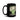 Sober Strength Recovery Turtle Black Glossy Mug - 15 oz Mug - Sobervation