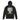 Sober Strength Turtle Hooded Long Sleeve Tee – Steady Recovery Style - Charcoal - Black Triblend Hooded Long Sleeve Tee - Sobervation