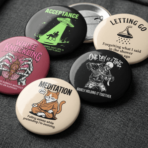 Sober Translations Recovery Pin Button Set Vol. 2 - Button Set - Sobervation