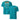 Sober Translations Volume 4 Essential Tee – Phoenix Embroidered Front + Back Print - Tropical Blue Embroidered T Shirt - Sobervation