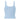 SOBER & WILD – Micro - Rib Tank Top (All In On Herself) - Solid Baby Blue Blend - Sobervation