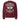 Sobriety Grows Strong Oversized Sweatshirt – Nurturing Peace, Cultivating Recovery - Maroon oversized Sweatshirt - Sobervation