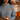 Sobriety Symbol Bat Embroidered Heavyweight Hoodie | Halloween Recovery Sweatshirt -Storm Blue Embroidered Hoodie - Sobervation