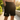 Sobriety Symbol Embroidered Men's Fleece Shorts - Black Men's Fleece Shorts - Sobervation