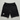 Sobriety Symbol Embroidered Men's Fleece Shorts - Black Men's Fleece Shorts - Sobervation