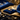 Solid 14K Yellow Gold Ring with Inlaid Recovery Symbol - Synthetic Lapis Ring - Sobervation