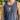 Stay Sober For Fox Sake | Embroidered Men's Premium Tank - Navy / S | Sobervation