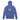Stay Sober Graffiti Hooded Long Sleeve Tee - Heather True Royal Hooded Long Sleeve Tee - Sobervation