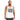 Stay Sober Unisex Tank Top - Blue Graffiti - White Men's Tank Top - Sobervation
