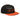 To Thine Own Self Be True | Embroidered Snapback Hat - Orange / Black / Black Classic Snapback - Sobervation