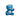 Vibes of Recovery – Blue Serenity Cub Magnet - Magnet - Sobervation