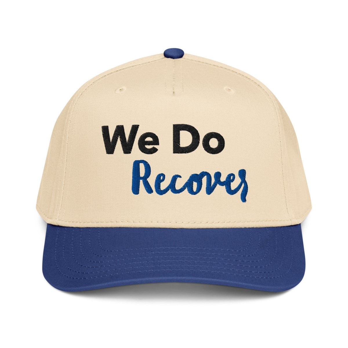 We Do Recover Embroidered 5-Panel Hat | Sobervation Recovery Baseball Cap