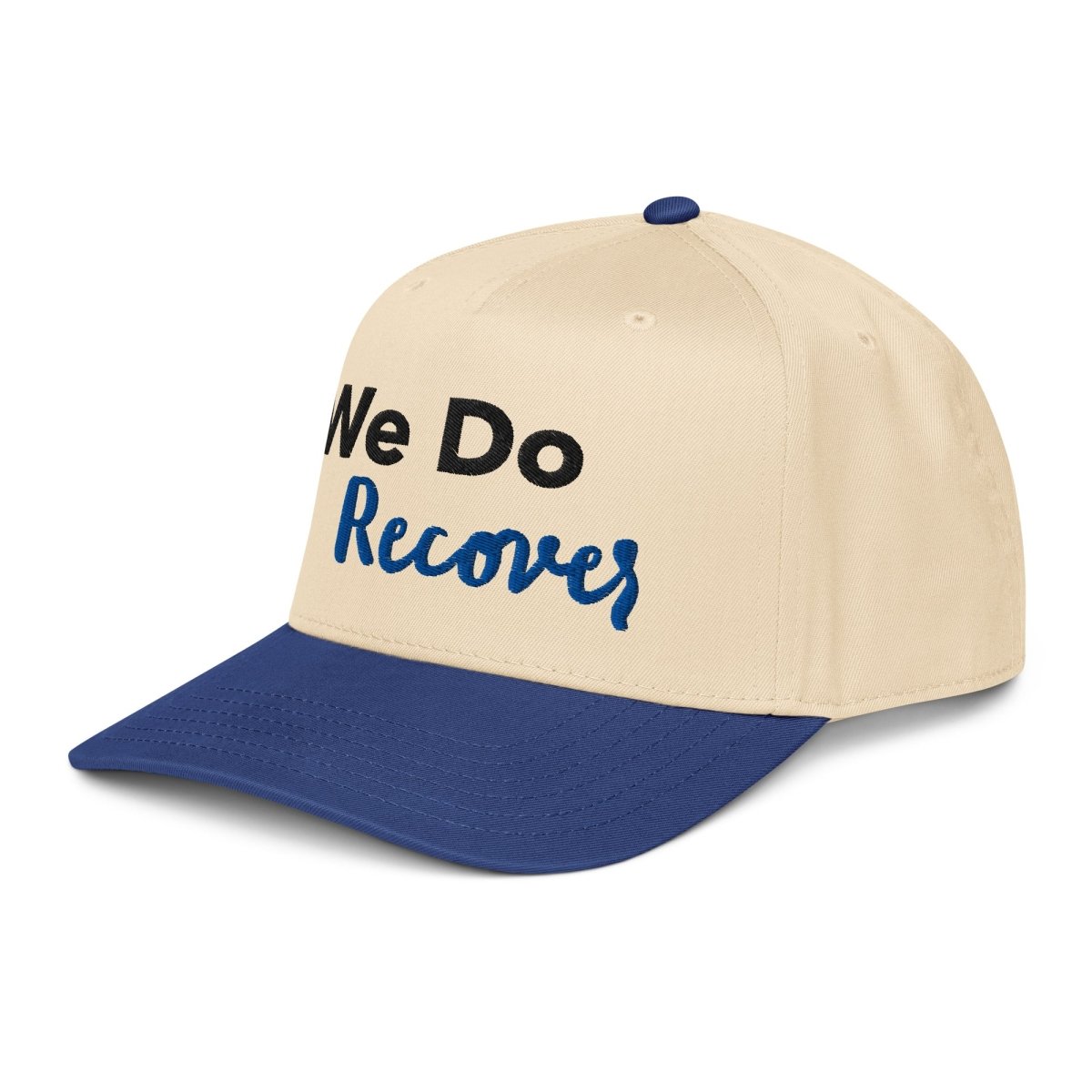 We Do Recover Embroidered 5-Panel Hat | Sobervation Recovery Baseball Cap