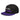 We Do Recover Embroidered Snapback - Recovery Streetwear - Purple / Black / Black Classic Snapback - Sobervation