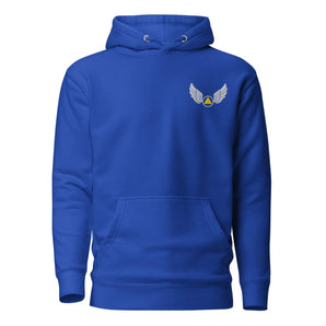 Wings of Recovery – Brain Clarity Hoodie - Team Royal / S | Sobervation