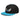 Wings of Recovery Embroidered Snapback - Premium Recovery Streetwear - Aqua blue / Black / Black | Sobervation