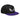 Wings of Recovery Embroidered Snapback - Premium Recovery Streetwear - Purple / Black / Black Classic Snapback - Sobervation