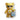 Yellow Serenity Cub Pillow – Beach Day Edition – Custom Shaped Sunny Plush - 22″×22″ Custom Shaped Pillow - Sobervation