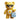 Yellow Serenity Cub Sticker – Beach Day Edition – Bubble - Free Kiss - Cut Sticker - 5.5″×5.5″ Sticker - Sobervation