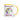 Galactic Sobriety Rainbow Coffee Mug - Color Inside - Yellow Mug - Sobervation