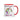 Galactic Sobriety Rainbow Coffee Mug - Color Inside - Red Mug - Sobervation