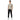 One Day At A Time - Embroidered Unisex fleece sweatpants - Black Pants - Sobervation