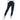 One Day At A Time - Embroidered Unisex fleece sweatpants - Black Pants - Sobervation