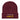 Organic Perseverance Beanie: It Works If You Work It - Burgundy Beanie - Sobervation