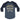 Recovery Rocks Raglan: Jam Out on the Road to Clarity - Heather Denim/Navy 3/4 Sleeve Raglan - Sobervation