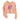 "Sober AF" Trendy Crop Hoodie - Peach Crop Hoodie - Sobervation