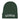 'SOBER' Embroidered Beanie (White Thread) - Multiple Colors - Dark green Beanie - Sobervation