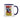 Sobriety Superpower Comic Mug with Color - Empower Your Day - Dark Blue Mug - Sobervation