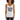 Stay Sober Women's Racerback Tank - Blue Inspiration - Heather White Racerback Tank - Sobervation