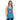 Stay Sober Women's Racerback Tank - Blue Inspiration - Heather White Racerback Tank - Sobervation