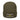 Sustainable 'Progress Not Perfection' Ribbed Knit Beanie - Olive Beanie - Sobervation